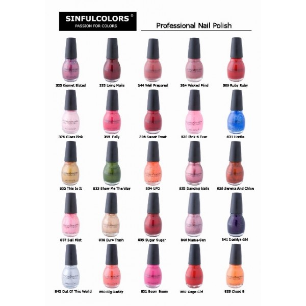Nail Polish Professional Sinful Colors